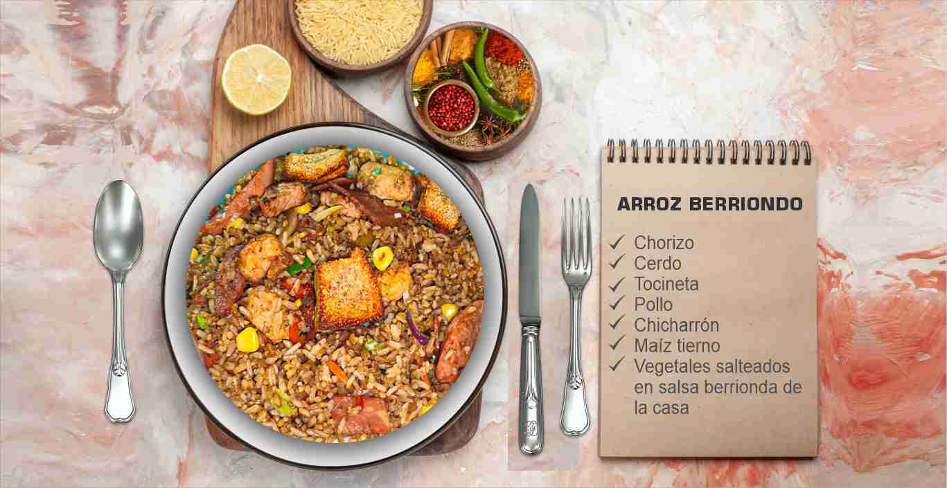 DON BERRIONDO ARROZ Y CHICHARRON  Portada