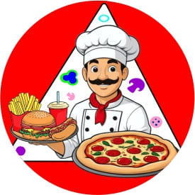 PIZZERIA Y RESTAURANTE SOL Y LUNA Logo